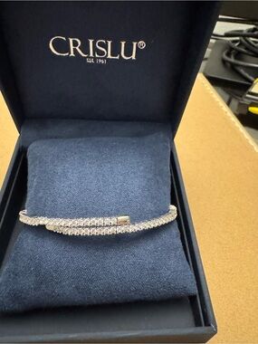 Crislu Tennis Bracelet